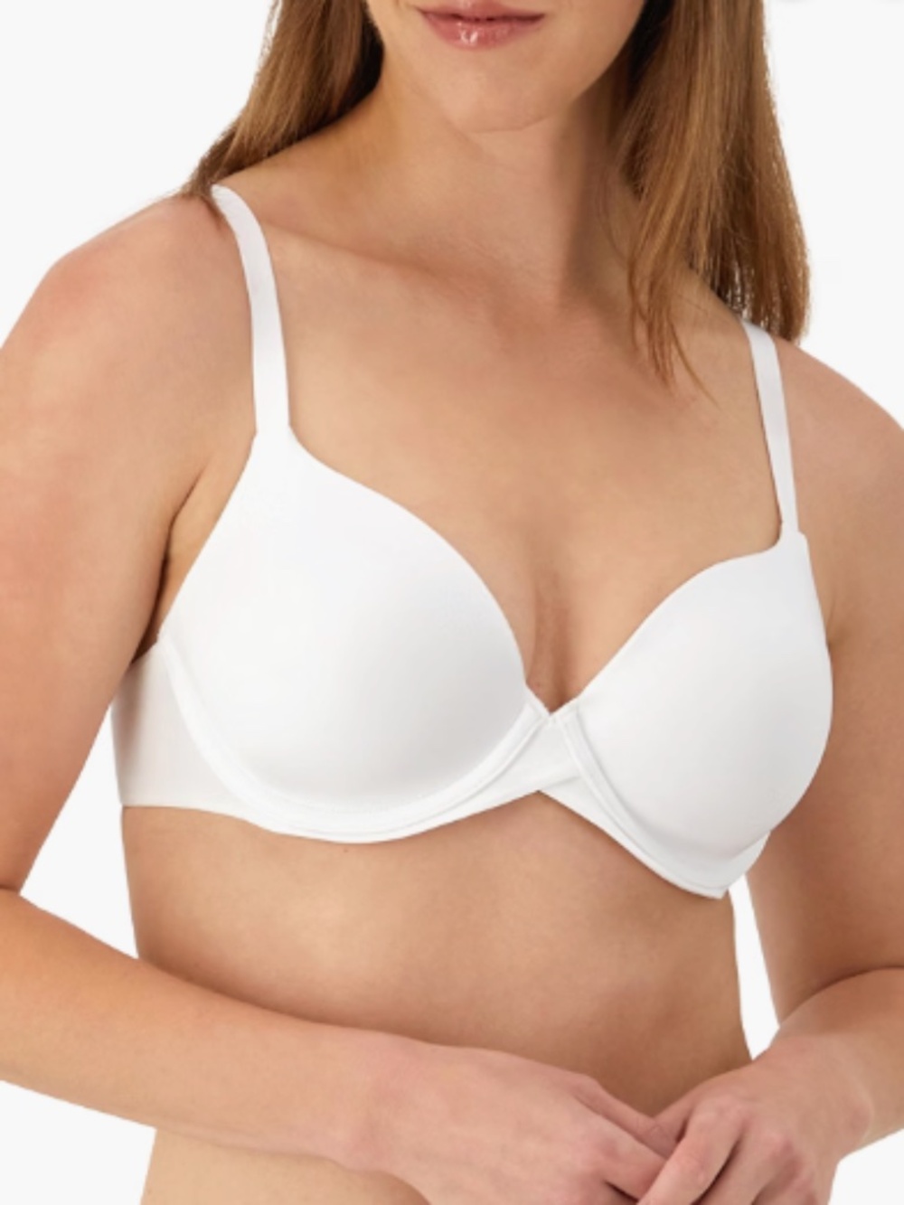 Maidenform Women's One Fab Fit Modern Demi Underwire T-Shirt Bra Size 36B 12572
